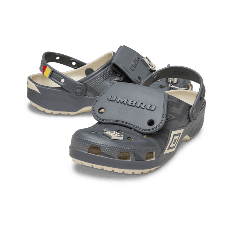  Dép Crocs Classic Clog ‘Umbro Bone Slate Grey’ 