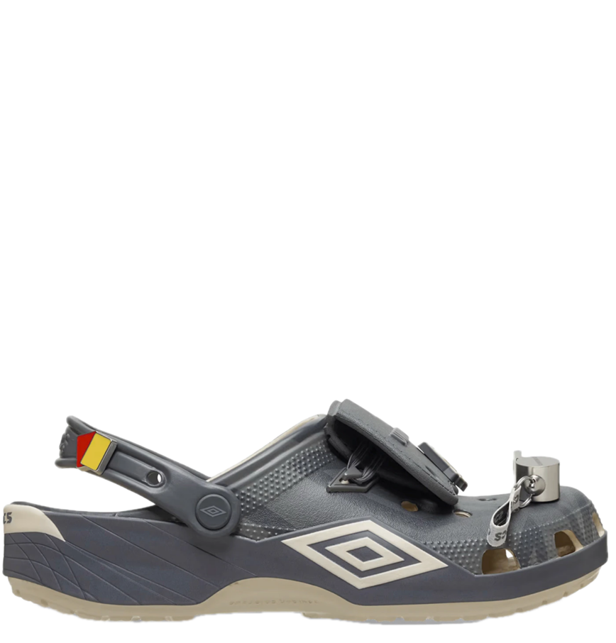  Dép Crocs Classic Clog ‘Umbro Bone Slate Grey’ 