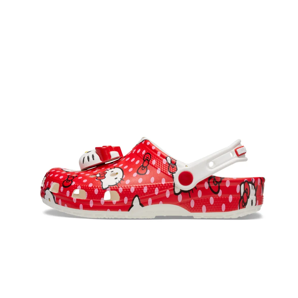  Dép Crocs Classic Clog x Hello Kitty ‘Red Polka Dots’ 