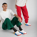  Dép Crocs Classic Clog x Lego 'White Multi' 