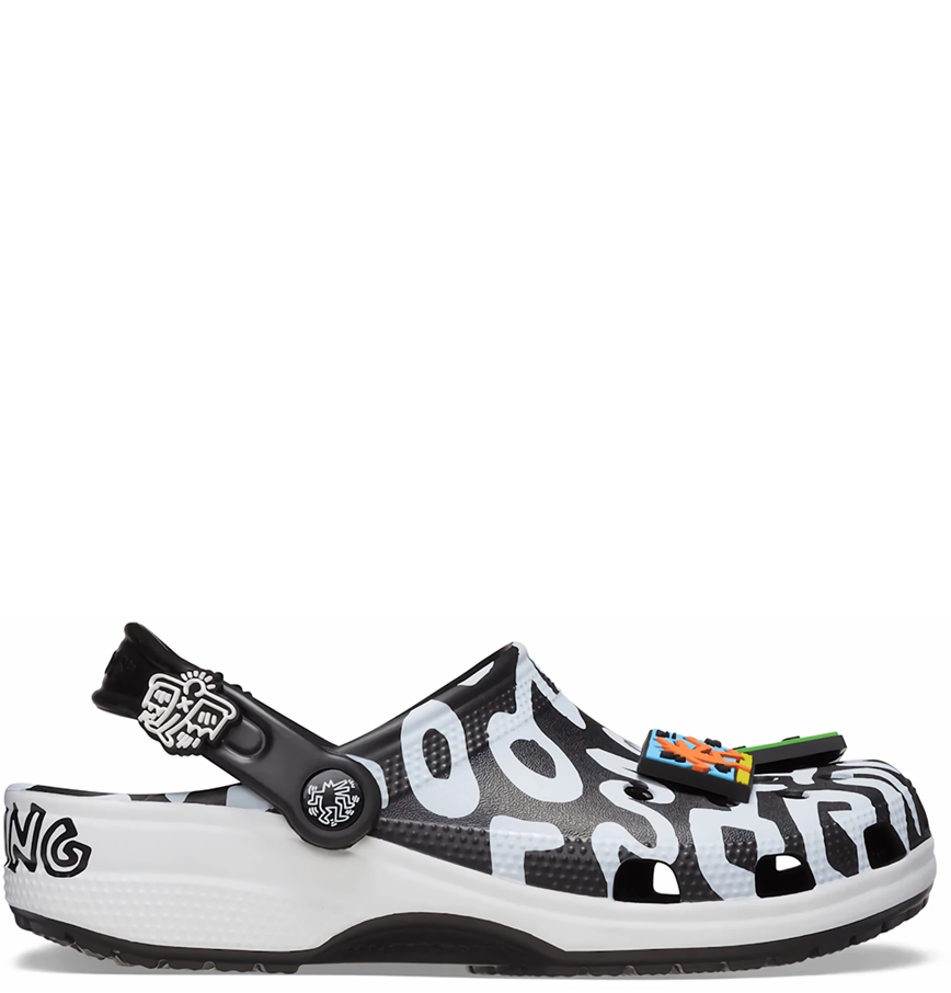  Dép Crocs Classic Haring Clog ‘Black’ 
