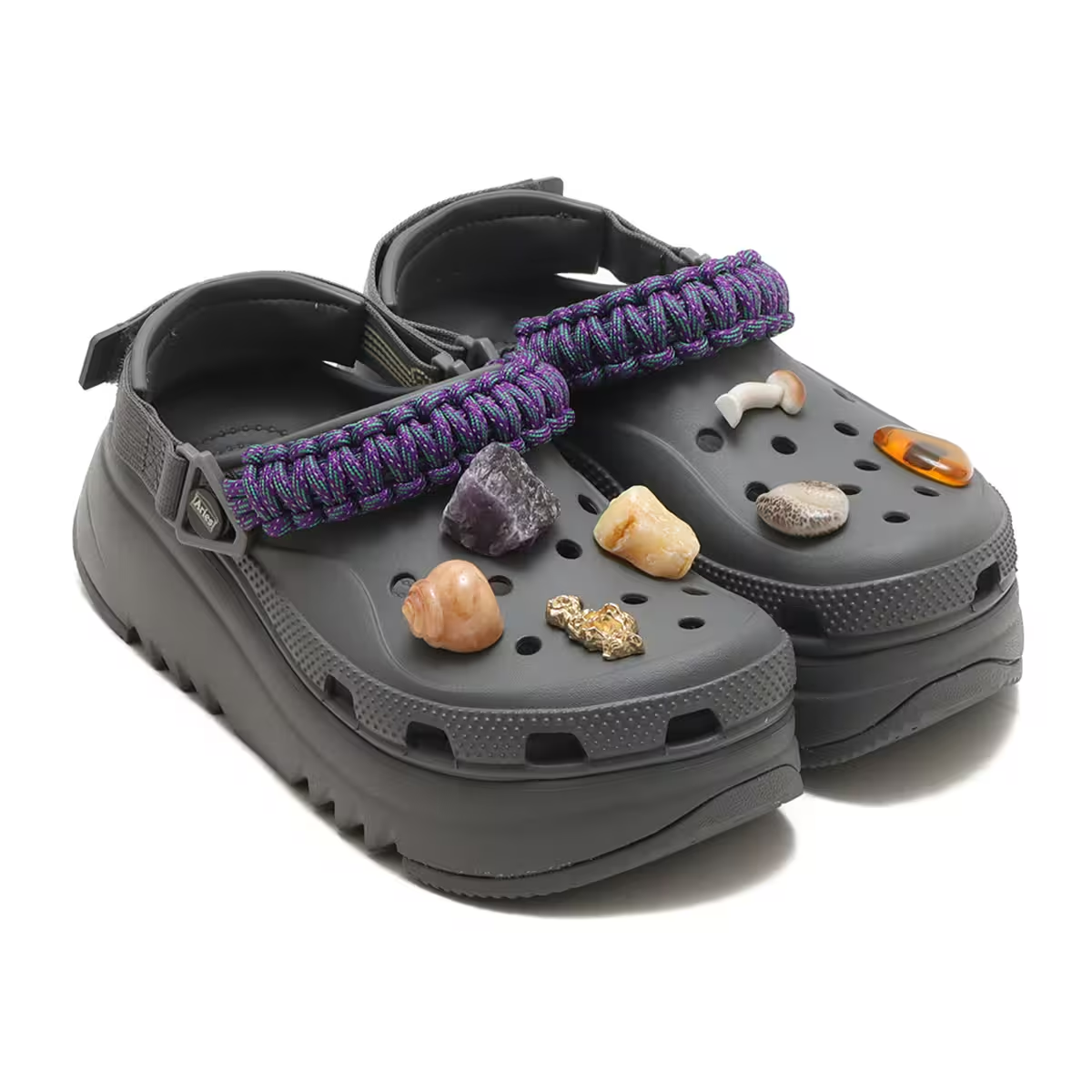  Dép Crocs Classic Hiker Xscape ‘Aries Slate Grey’ 