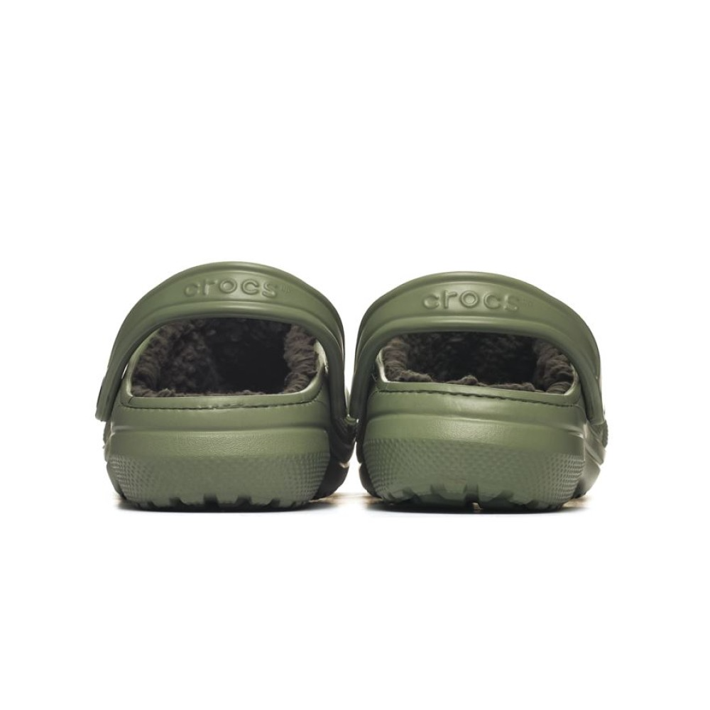  Dép Crocs Classic Lined Clog ‘Moss’ 