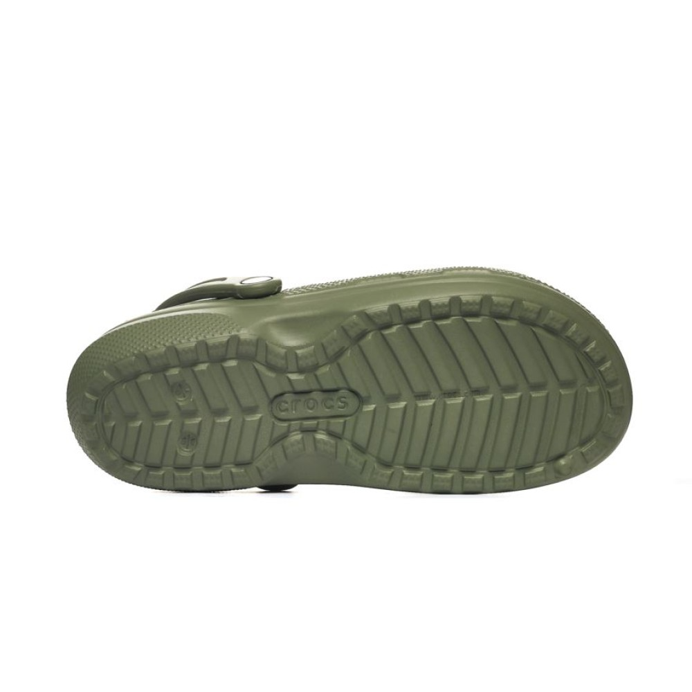  Dép Crocs Classic Lined Clog ‘Moss’ 