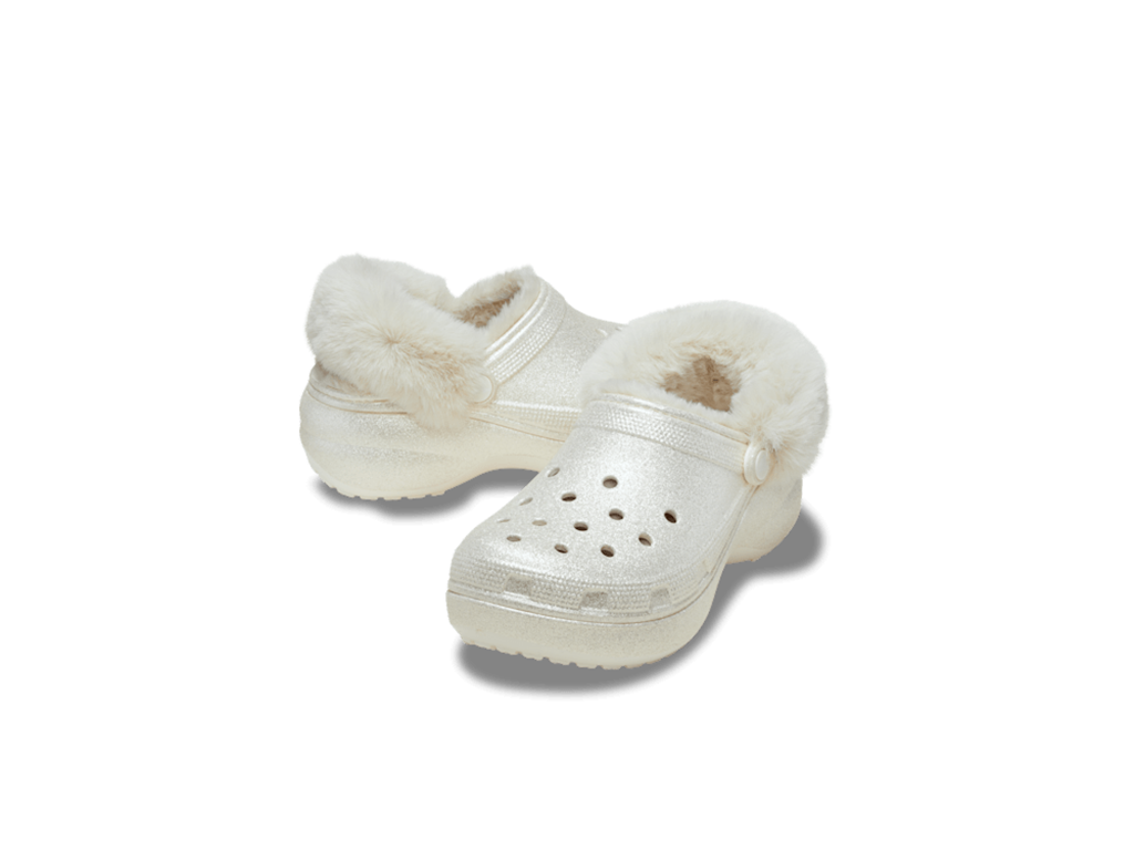  Dép Crocs Classic Platform 'Chalk' 