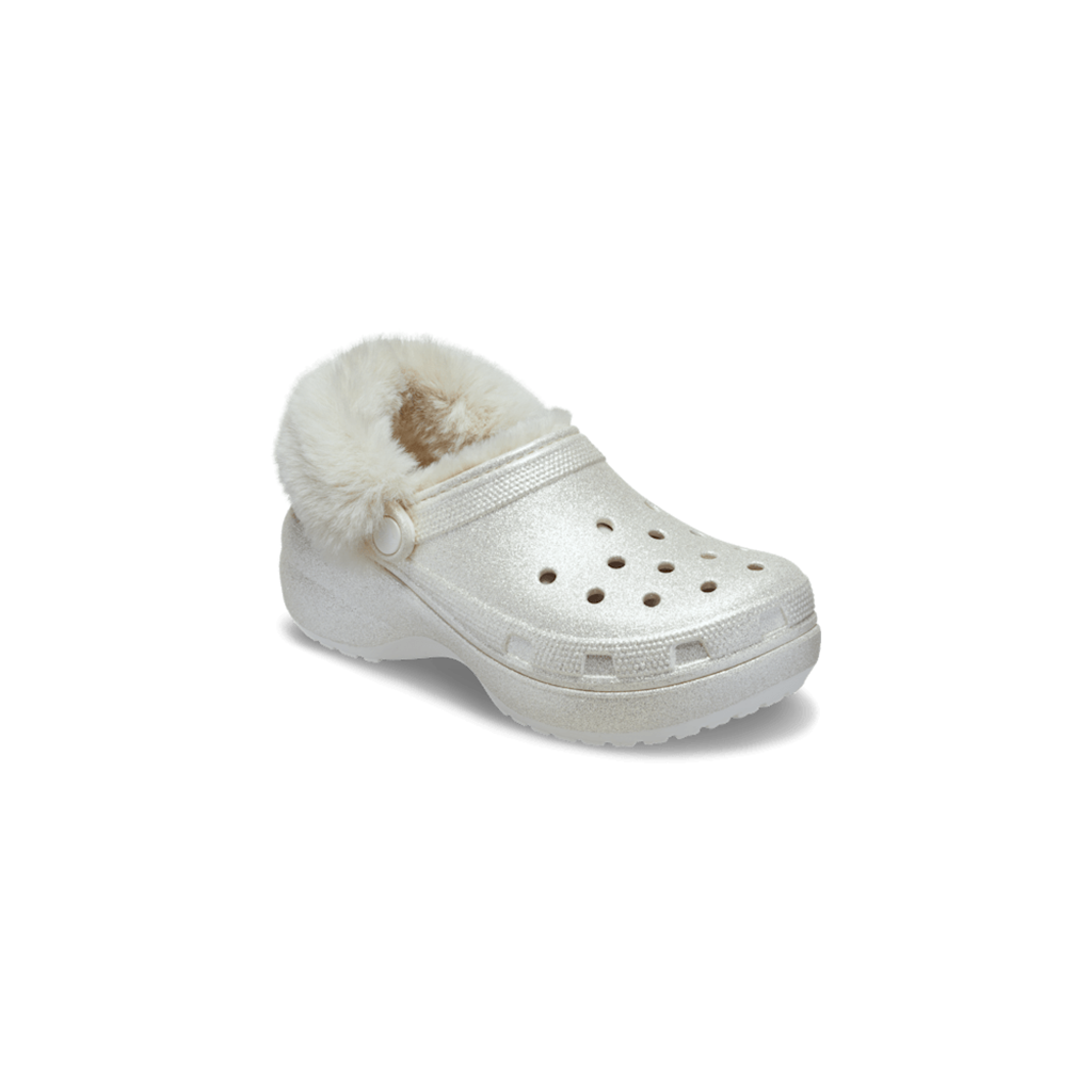  Dép Crocs Classic Platform 'Chalk' 