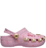  Dép Crocs Classic Platform Clog 'LoveShackFancy' 