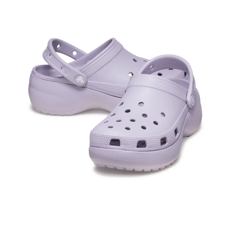  Dép Crocs Classic Platform Clog ‘Mauve Mist’ 