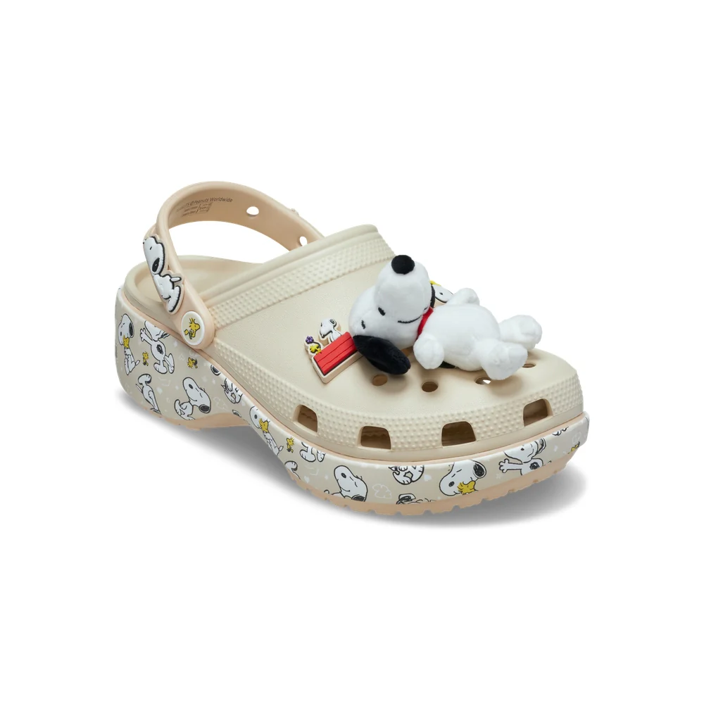  Dép Crocs Classic Platform Clog 'Peanuts' 