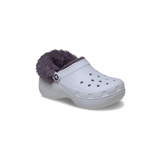  Dép Crocs Classic Platform Fuzz Lined 'Frosted Grape' 
