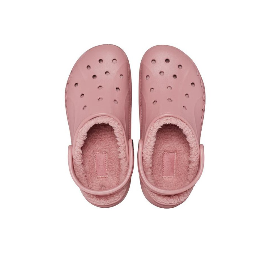  Dép Crocs Classic Platform Lined Clog ‘Pink’ v 