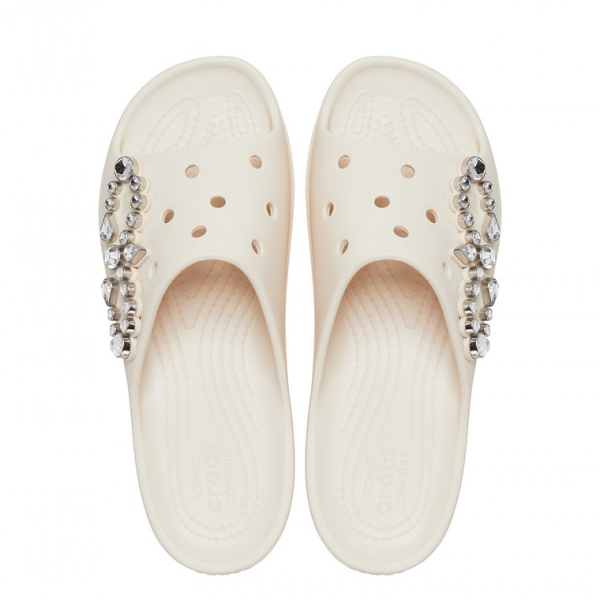  Dép Crocs Classic Platform Tiara Slide ‘Original’ 
