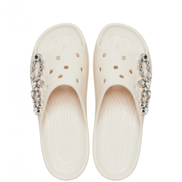  Dép Crocs Classic Platform Tiara Slide ‘Original’ 
