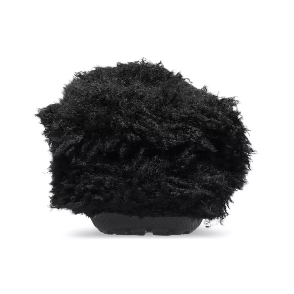  Dép Crocs Classic Shaggy Fur Lined Clog ‘Black’ 
