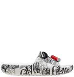  Dép Crocs Classic Slide x Pringles ‘White Black’ 