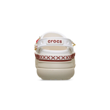 Dép Crocs Classic Stacked Crimson Gallop 'Chalk' 