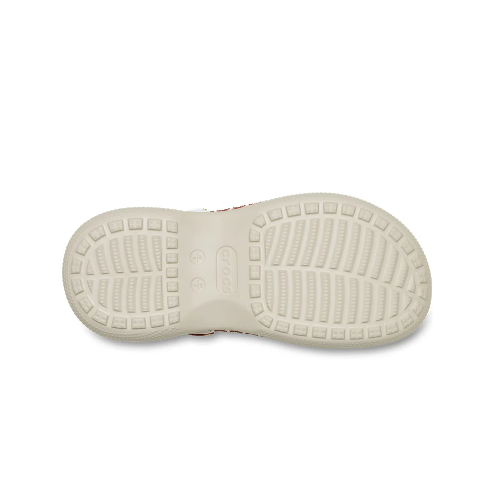  Dép Crocs Classic Stacked Crimson Gallop 'Chalk' 