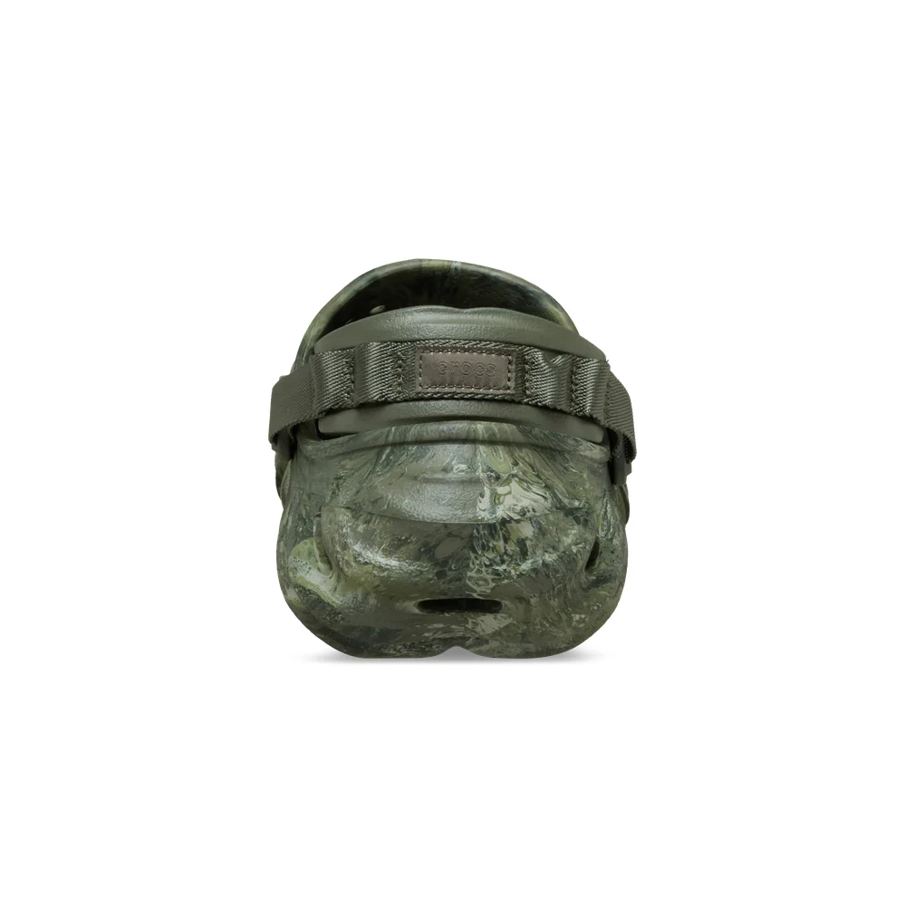  Dép Crocs Echo Clog ‘Marbled Dusty Olive’ 