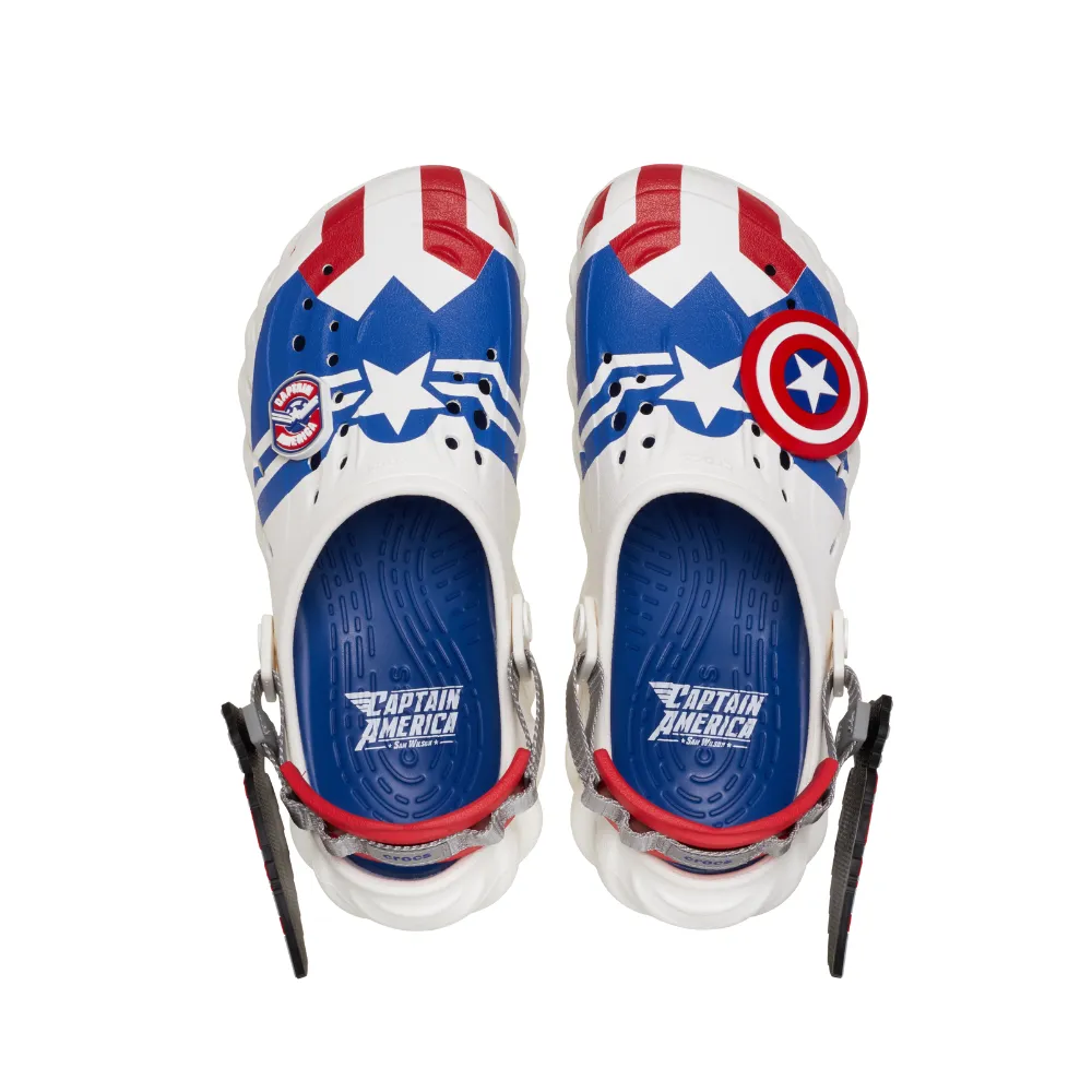  Dép Crocs Echo Clog x Marvel ‘Captain America’ 