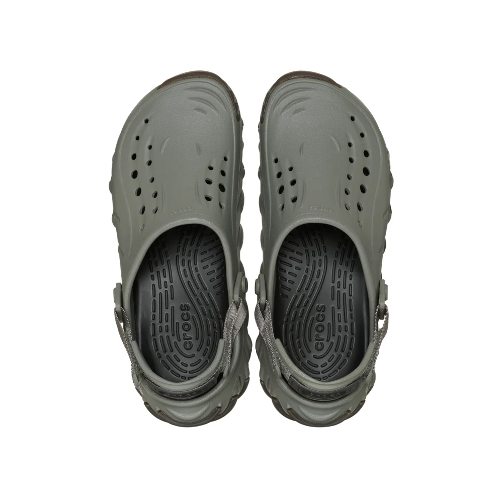  Dép Crocs Echo Gum Ro ‘Galactic Grey’ 