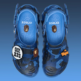  Dép Crocs Echo RO Clog x Bape 'Powder Blue' 