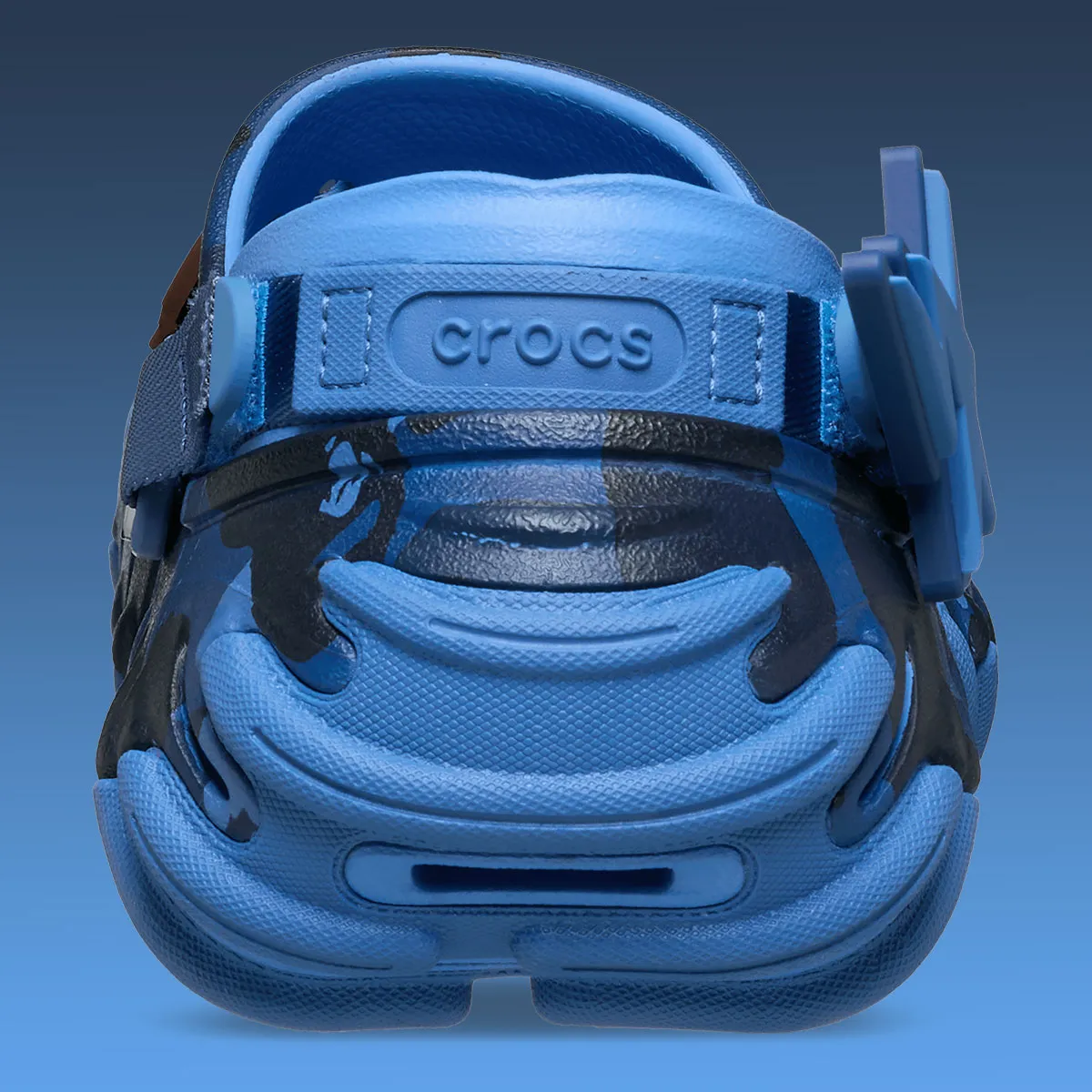  Dép Crocs Echo RO Clog x Bape 'Powder Blue' 