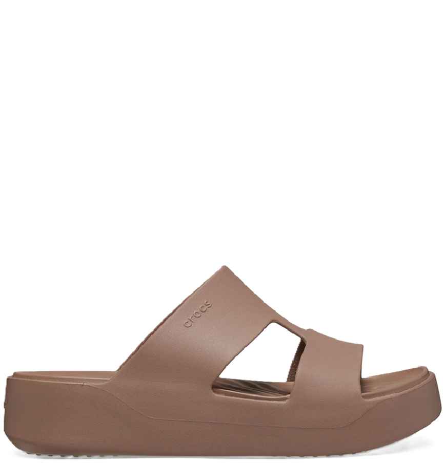  Dép Crocs Getaway Platform H-strap ‘Latte’ 