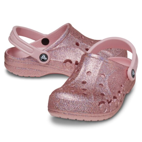  Dép Crocs Glitter Clog Baya ‘Pink’ 