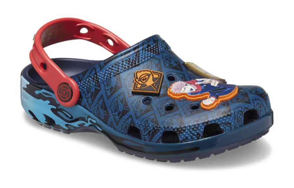  Dép Crocs Jujutsu Kaisen Classic Clogs 'Blue Red' 