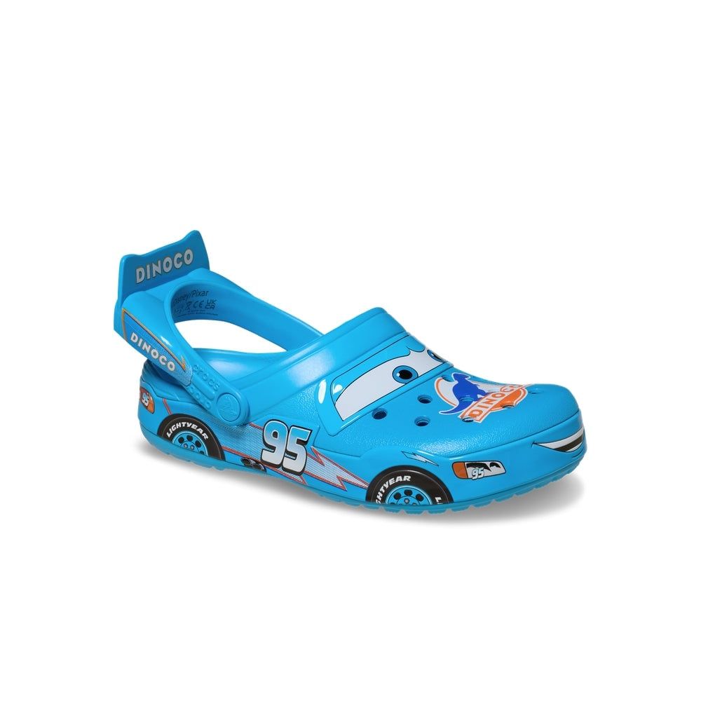  Dép Crocs Lightning McQueen Dinoco Crocband 'Blue' 