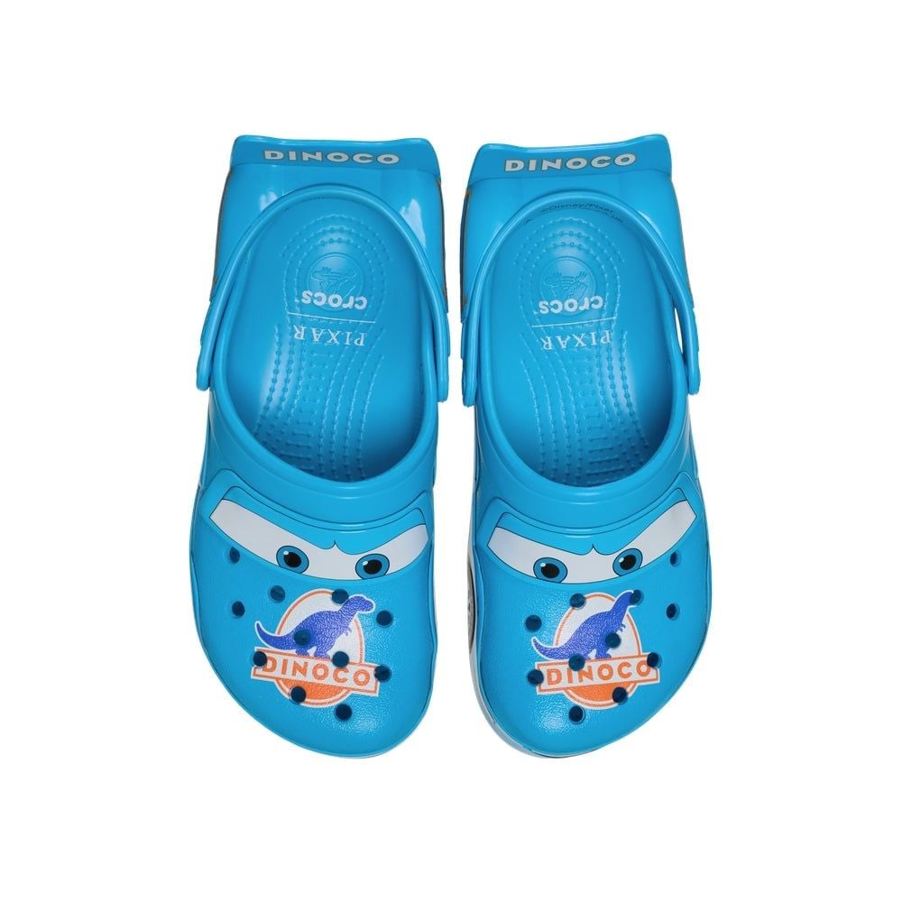  Dép Crocs Lightning McQueen Dinoco Crocband 'Blue' 
