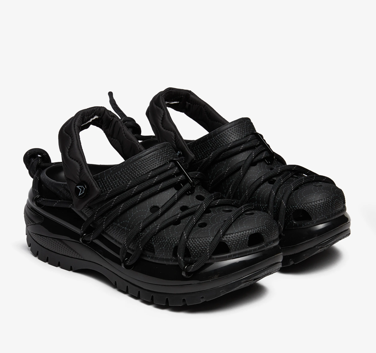  Dép Crocs Mega Crush x Rauw Alejandro Clog ‘Black’ 