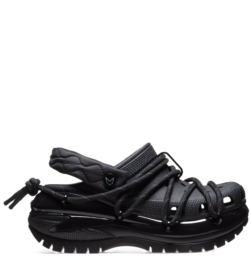  Dép Crocs Mega Crush x Rauw Alejandro Clog ‘Black’ 
