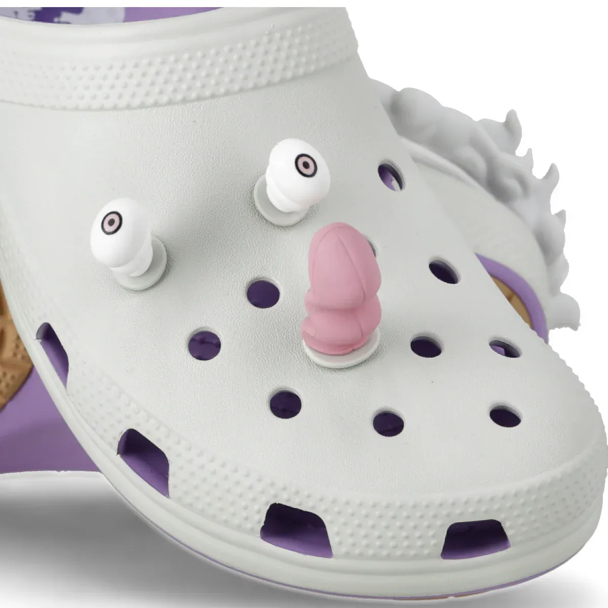  Dép Crocs One Piece Luffy Gear 5 'Cloud White' 