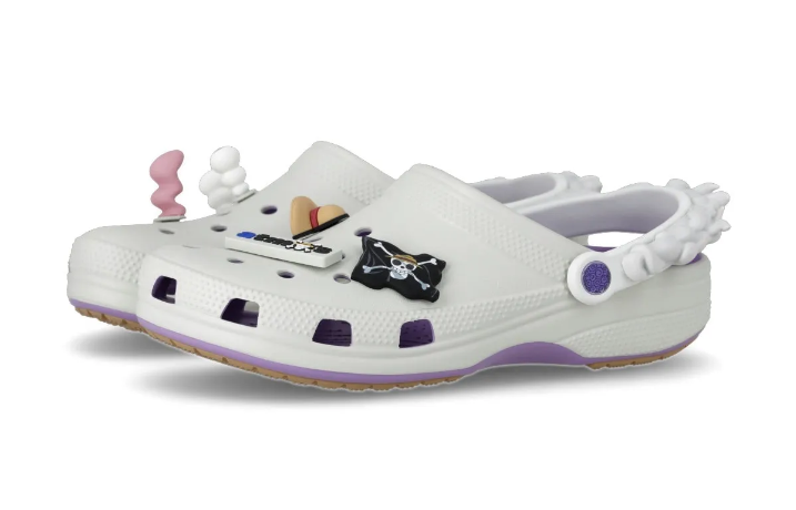  Dép Crocs One Piece Luffy Gear 5 'Cloud White' 