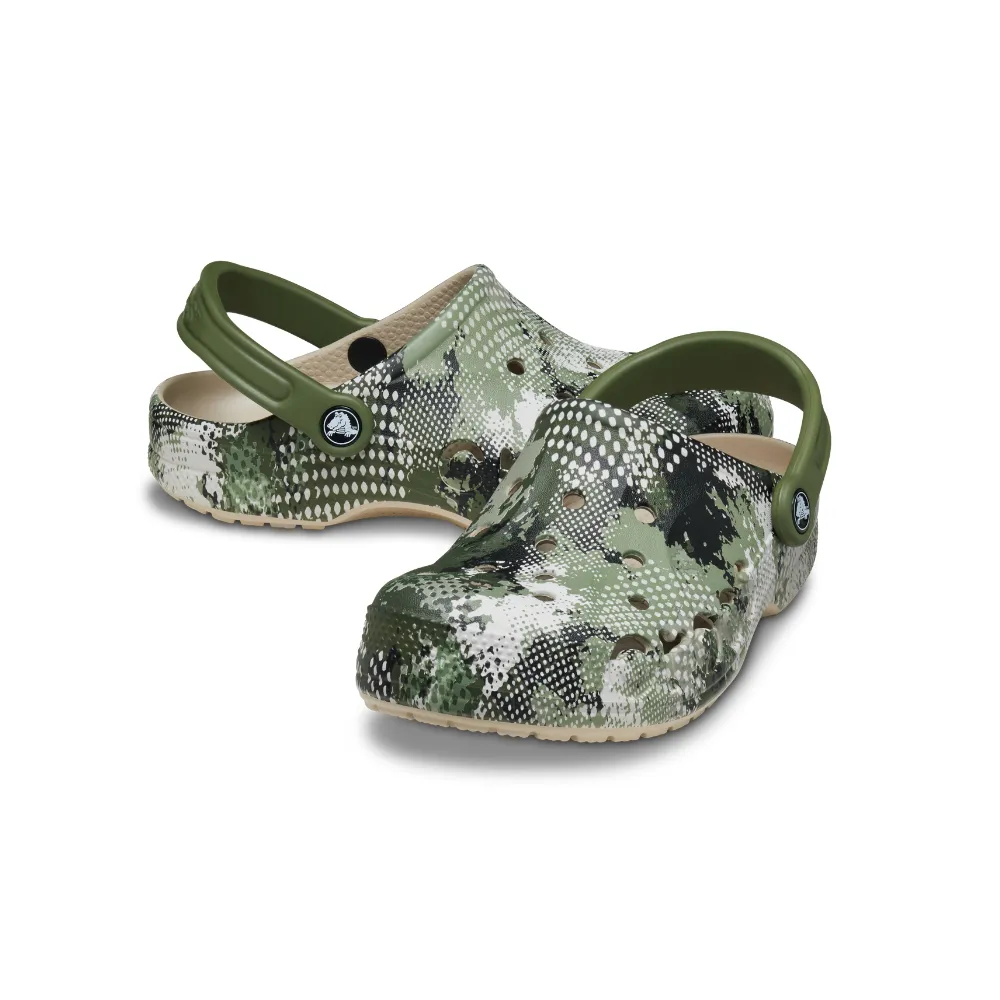  Dép Crocs Seasonal Printed Baya ‘Cobblestone’ 