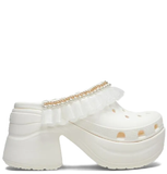  Dép Crocs Siren Classic Clogs ‘White’ 
