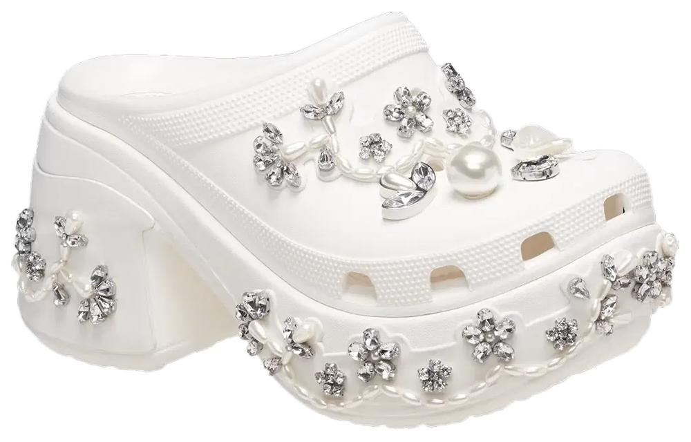  Dép Crocs Siren Clog 'Simone Rocha Chalk' 
