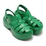  Dép Crocs Stomp Fisherman High Shine ‘Green Ivy’ 