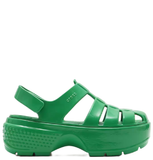  Dép Crocs Stomp Fisherman High Shine ‘Green Ivy’ 