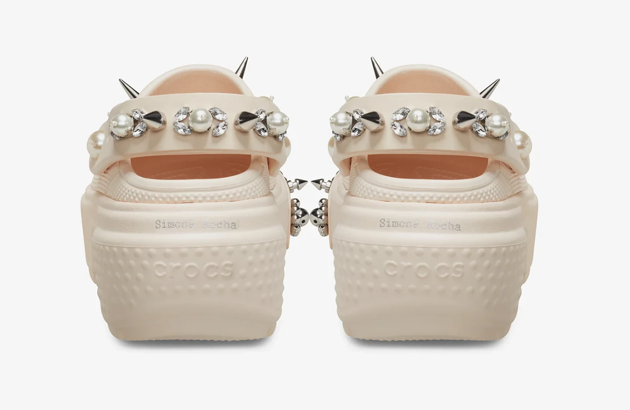  Dép Crocs Stomp x Simone Rocha Clog ‘Dew’ 
