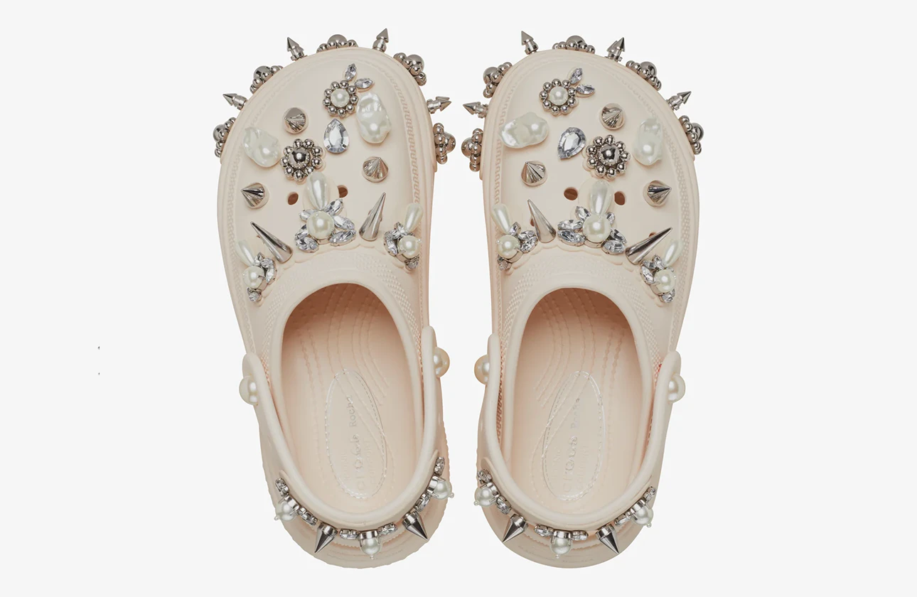  Dép Crocs Stomp x Simone Rocha Clog ‘Dew’ 