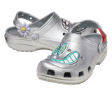  Dép Crocs x Kenny Scharf Classic Clog ‘Silver’ 