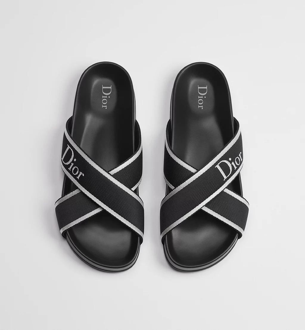  Dép Dior Dioriviera Dior Aqua Sandal 'Black' 
