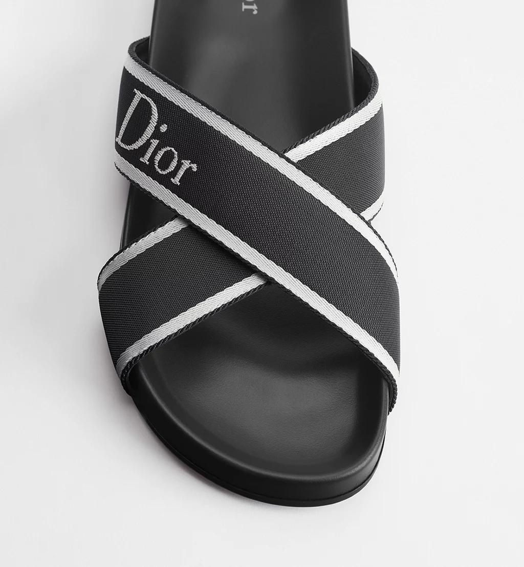  Dép Dior Dioriviera Dior Aqua Sandal 'Black' 