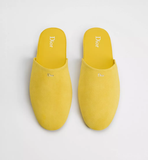  Dép Dior InDior Mule 'Yellow Suede' 
