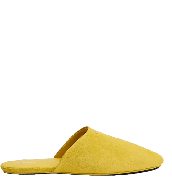  Dép Dior InDior Mule 'Yellow Suede' 