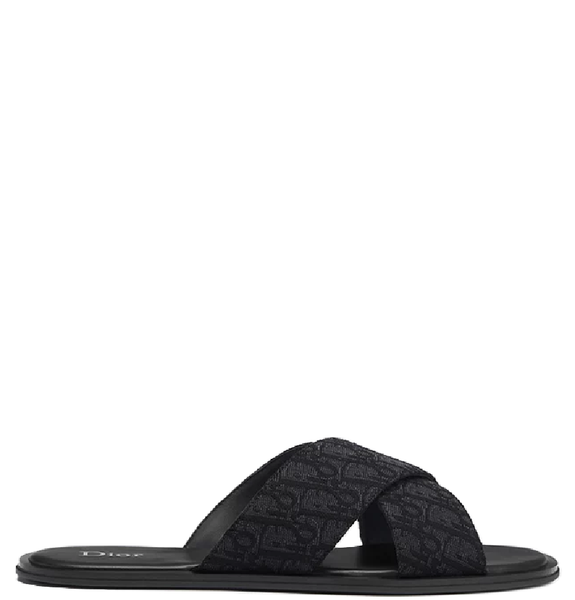  Dép Dior Rivage Sandal 'Black' 