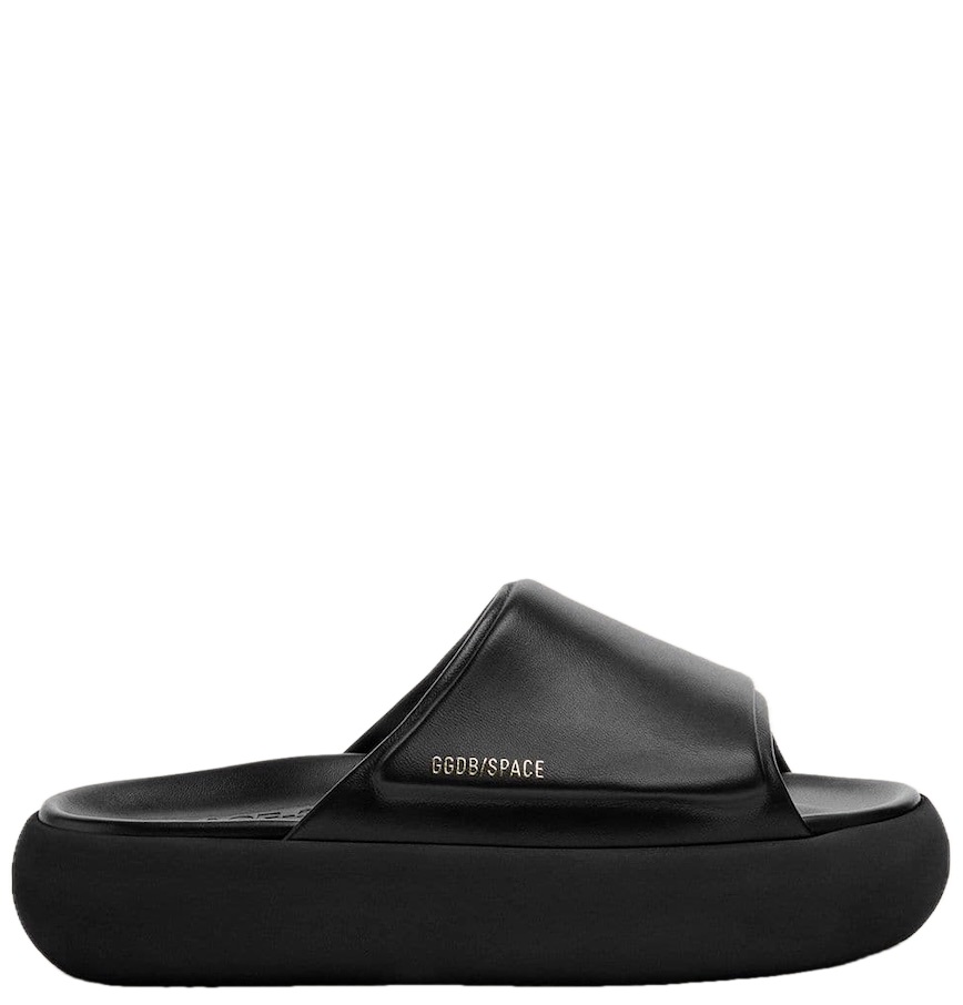  Dép Golden Goose Space-Star Slip-ons 'Black' 