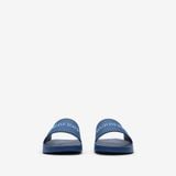  Dép Nam Burberry Logo Slides 'Blue' 